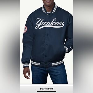 Yankees Navy Bomber Jacket